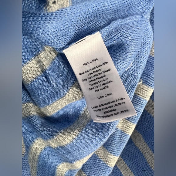 Vineyard Vines Relaxed Striped Cotton Sweater - Picture 10 of 10